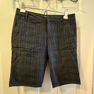 Volcom plaid shorts. Size 1. Long length.